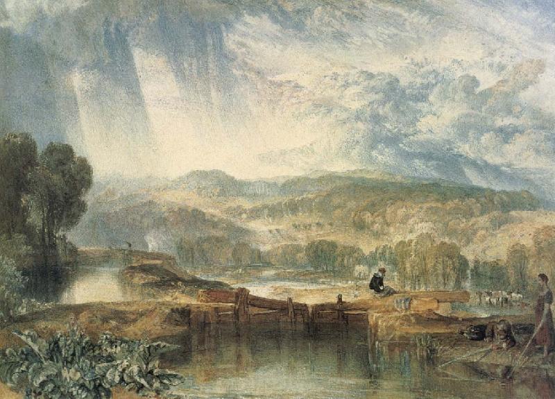 J.M.W. Turner More Park,near watford on the river Colne Spain oil painting art